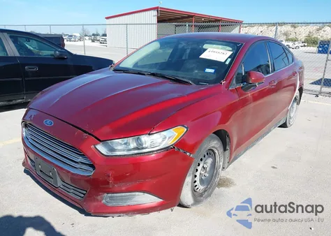 2014 Ford Fusion S from USA, damaged, VIN 3FA6P0G7XER390983